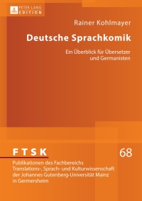 Cover image: Deutsche Sprachkomik 1st edition 9783631738436
