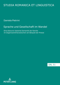 Imagen de portada: Sprache und Gesellschaft im Wandel 1st edition 9783631674529