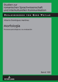 Omslagafbeelding: Morfología 1st edition 9783631742808