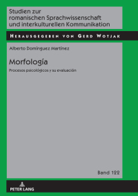 Immagine di copertina: Morfología 1st edition 9783631742808