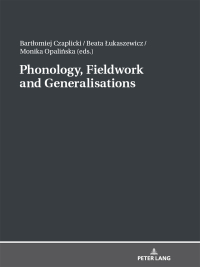 Omslagafbeelding: Phonology, Fieldwork and Generalizations 1st edition 9783631742488