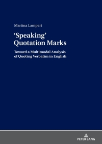 Cover image: ‹Speaking› Quotation Marks 1st edition 9783631599969