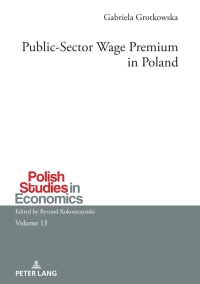 صورة الغلاف: Public-Sector Wage Premium in Poland 1st edition 9783631719671