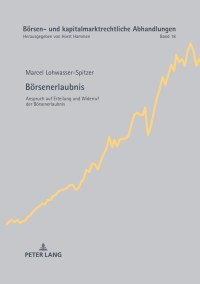 Imagen de portada: Boersenerlaubnis 1st edition 9783631745533