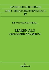 Omslagafbeelding: Maeren als Grenzphaenomen 1st edition 9783631747971