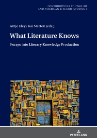 Cover image: What Literature Knows 1st edition 9783631750148