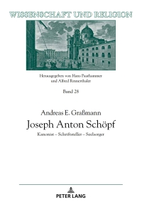 Immagine di copertina: Joseph Anton Schoepf 1st edition 9783631758144