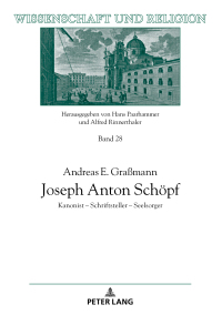 Cover image: Joseph Anton Schoepf 1st edition 9783631758144