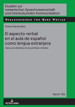 Cover image: El aspecto verbal en el aula de español como lengua extranjera 1st edition 9783631757444