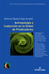 Omslagafbeelding: Antropología y traducción en la Orden de Predicadores 1st edition 9783631757482