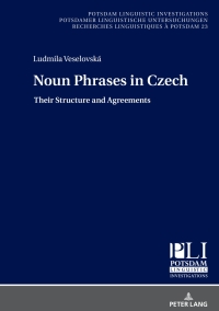 Cover image: Noun Phrases in Czech 1st edition 9783631757413