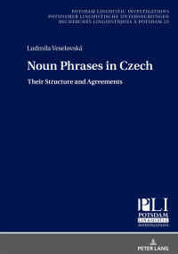 Immagine di copertina: Noun Phrases in Czech 1st edition 9783631757413