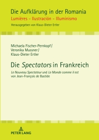 Imagen de portada: Die «Spectators» in Frankreich 1st edition 9783631759875