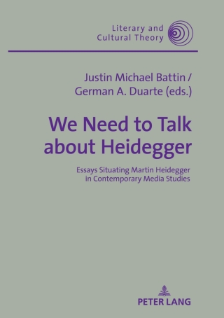 Cover image: We Need to Talk About Heidegger 1st edition 9783631750674