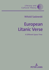 Titelbild: European Litanic Verse 1st edition 9783631756249