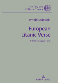 Imagen de portada: European Litanic Verse 1st edition 9783631756249