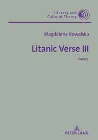 Imagen de portada: Litanic Verse III 1st edition 9783631756225