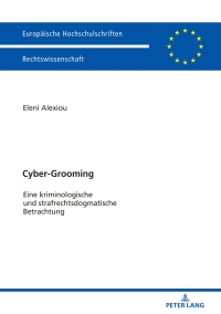 Cover image: Cyber-Grooming 1st edition 9783631760901