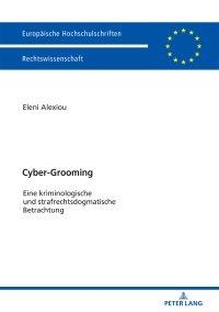 Omslagafbeelding: Cyber-Grooming 1st edition 9783631760901