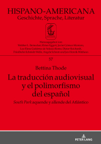 Cover image: La traducción audiovisual y el polimorfismo del español 1st edition 9783631757451