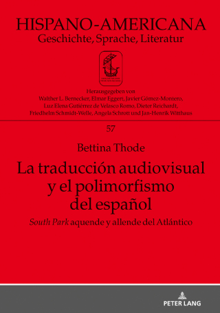 Imagen de portada: La traducción audiovisual y el polimorfismo del español 1st edition 9783631757451