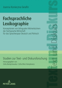 Cover image: Fachsprachliche Lexikographie 1st edition 9783631766101