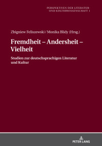 Cover image: Fremdheit – Andersheit – Vielheit 1st edition 9783631766637