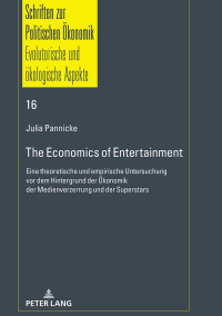 Cover image: The Economics of Entertainment 1st edition 9783631767023