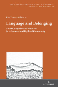 Cover image: Language and Belonging 1st edition 9783631735602