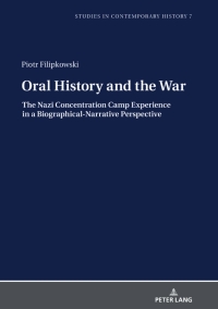 Imagen de portada: Oral History and the War 1st edition 9783631748664