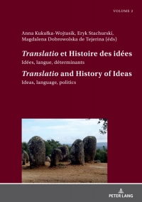Cover image: «Translatio» et Histoire des idées / «Translatio» and the History of Ideas 1st edition 9783631773277