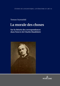 Cover image: La morale des choses 1st edition 9783631773123