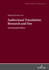 Imagen de portada: Audiovisual Translation – Research and Use 2nd edition 9783631774496