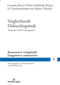 صورة الغلاف: Vergleichende Diskurslinguistik. Methoden und Forschungspraxis 1st edition 9783631775707