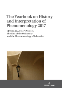 Omslagafbeelding: The Yearbook on History and Interpretation of Phenomenology 2017 1st edition 9783631777411