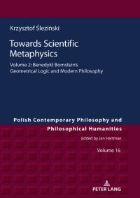 Imagen de portada: Towards Scientific Metaphysics, Volume 2 1st edition 9783631775325