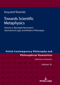 Cover image: Towards Scientific Metaphysics, Volume 2 1st edition 9783631775325