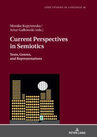 Imagen de portada: Current Perspectives in Semiotics 1st edition 9783631744314