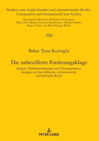 Titelbild: Die unbezifferte Forderungsklage 1st edition 9783631731376