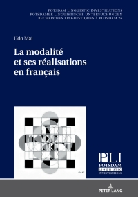 Imagen de portada: La modalité et ses réalisations en français 1st edition 9783631739907