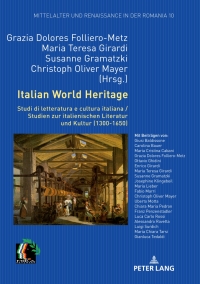 Cover image: Italian World Heritage 1st edition 9783631678763