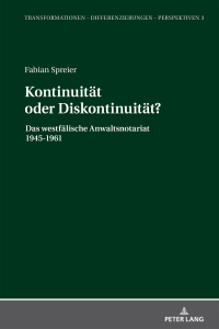 Omslagafbeelding: Kontinuitaet oder Diskontinuitaet? 1st edition 9783631782415
