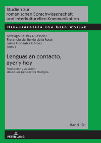 صورة الغلاف: Lenguas en contacto, ayer y hoy 1st edition 9783631744642