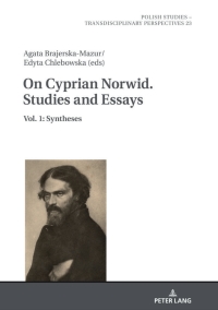 Titelbild: On Cyprian Norwid. Studies and Essays 1st edition 9783631782781