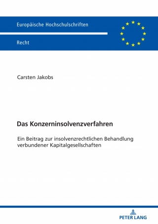 Cover image: Das Konzerninsolvenzverfahren 1st edition 9783631783344