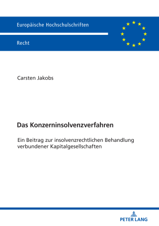 صورة الغلاف: Das Konzerninsolvenzverfahren 1st edition 9783631783344