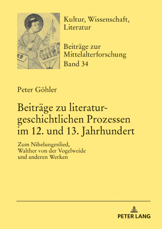 Cover image: Beitraege zu literaturgeschichtlichen Prozessen im 12. und 13. Jahrhundert 1st edition 9783631778395