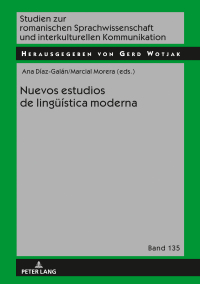 Cover image: Nuevos estudios de lingueística moderna 1st edition 9783631777213