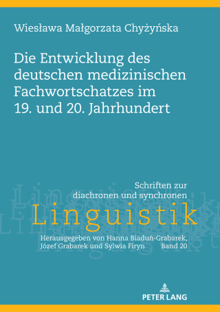 Imagen de portada: Die Entwicklung des deutschen medizinischen Fachwortschatzes im 19. und 20. Jahrhundert 1st edition 9783631780794