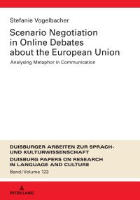 Cover image: Scenario Negotiation in Online Debates about the European Union 1st edition 9783631782811